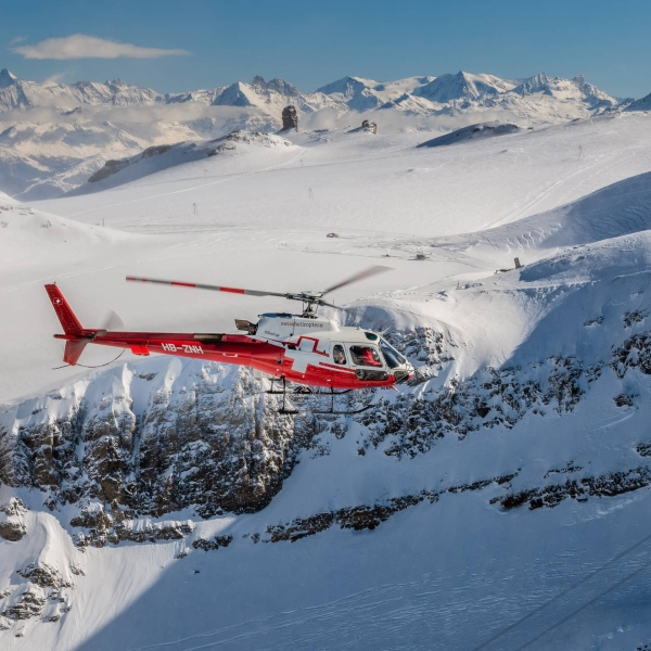 Heliski Tsanfleuron (Glacier 3000)