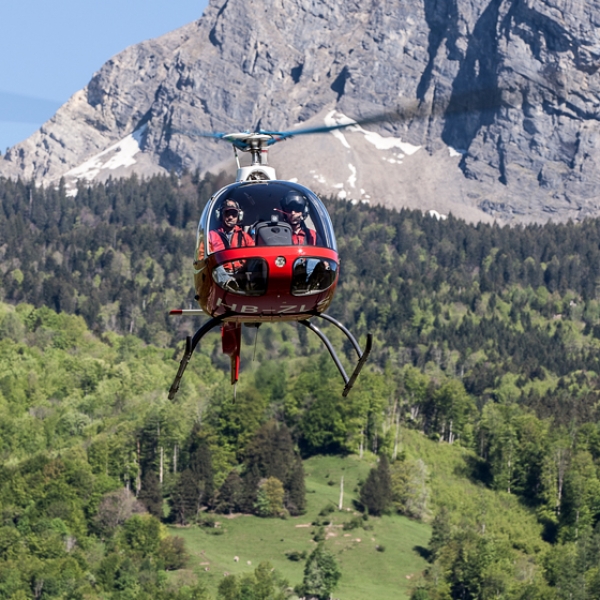 Vol d’initiation avec Guimbal Cabri G2